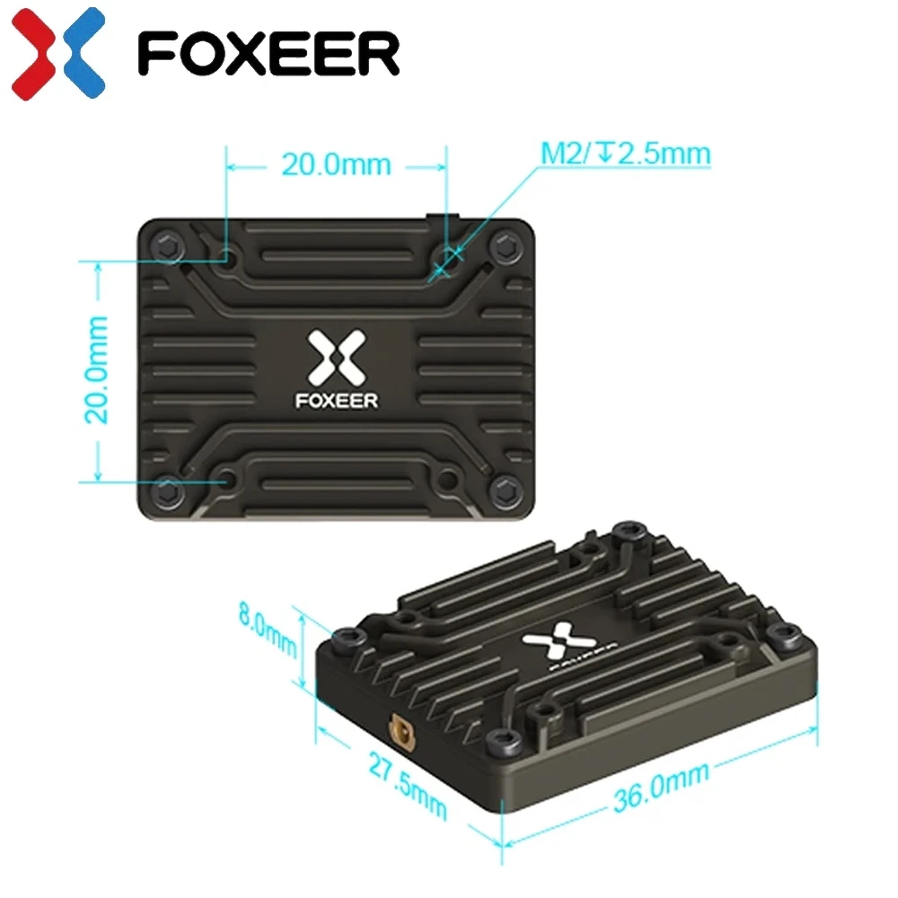 Foxeer 5.8G Reaper Extreme V2  - đánh giá và giá Foxeer Reaper Extreme 2.5W Vtx